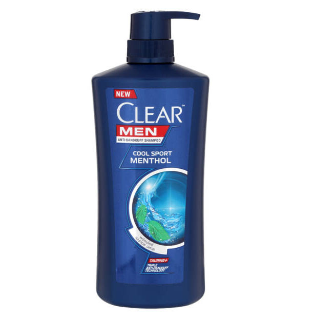 CLEAR MEN Шампунь против перхоти Cool Sport Menthol Dark Blue 320 мл. / CLEAR MEN Anti Dandruff Shampoo Cool Sport Menthol Dark Blue 320 ml.