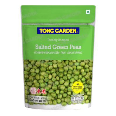 ГОРОХ ЗЕЛЕНЫЙ ЖАРЕНЫЙ TONG GARDEN 500 Гр/ Salted green beans 500 gr