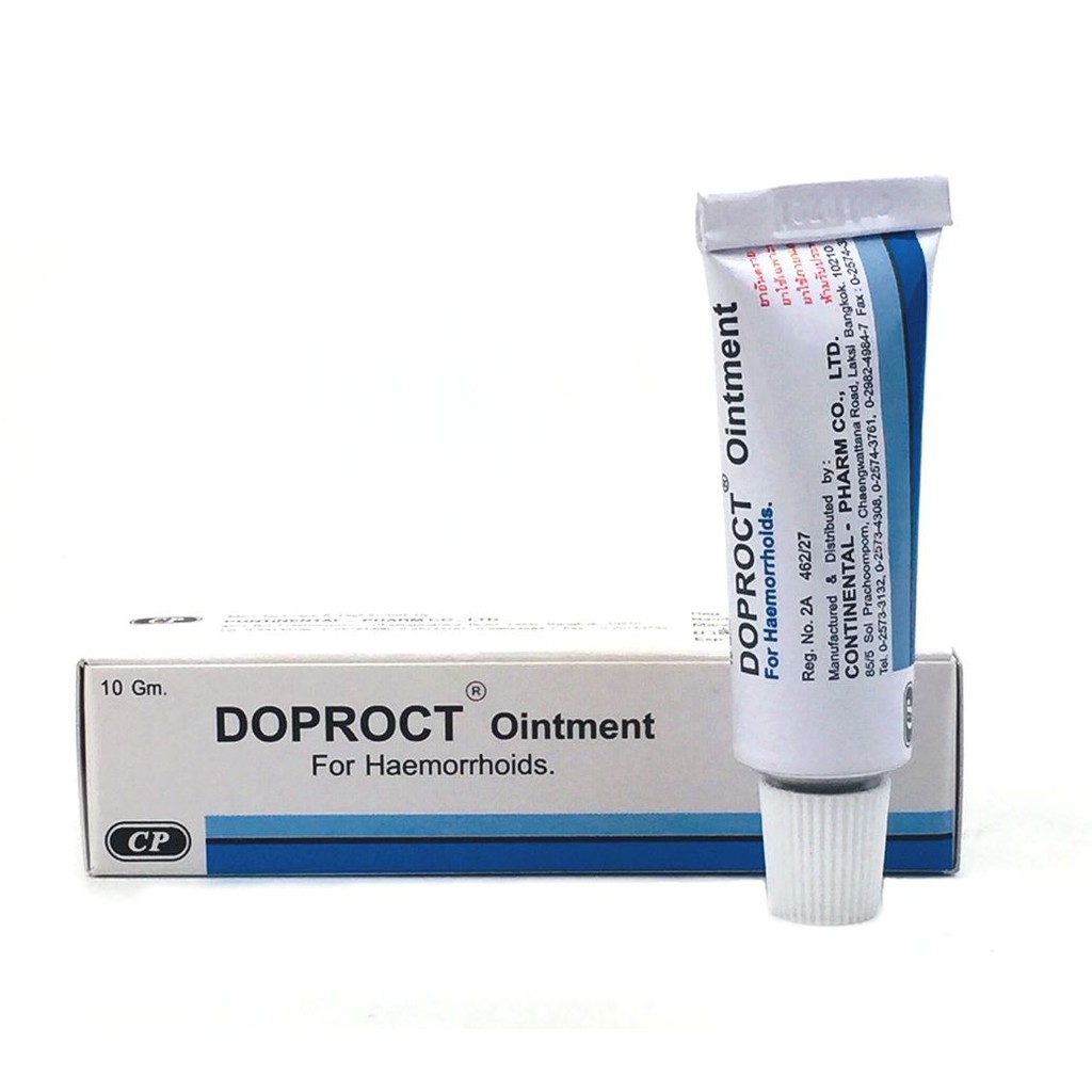 ДОПРОКТ МАЗЬ 10Г x 20шт. / DOPROCT OINTMENT 10G x 20pcs Set