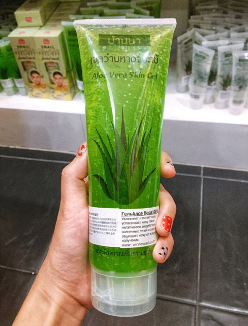 Гель алое вера Banna, 250 мл / Aloe vera skin gel, 250 ml