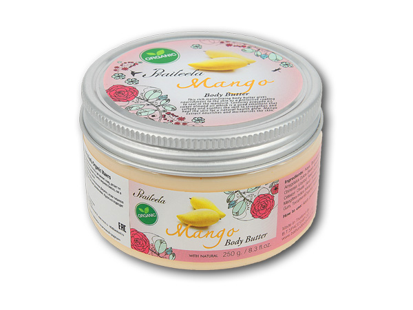 Praileela Крем баттер для тела Манго 250 гр / Praileela Mango Body Butter 250 ml