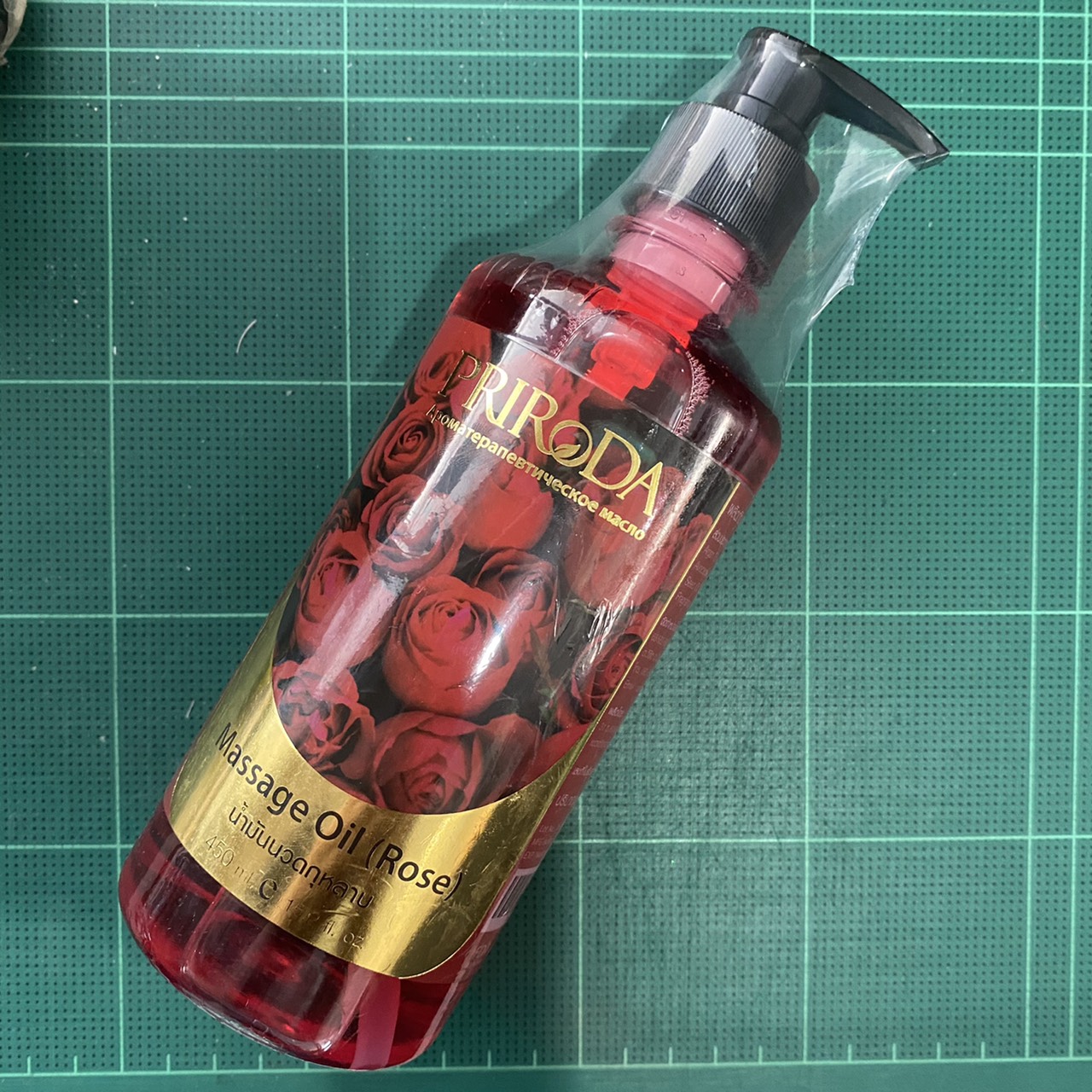 Массажное масло (Роза) 450 мл / Priroda Massage Oil (Rose) 450ml