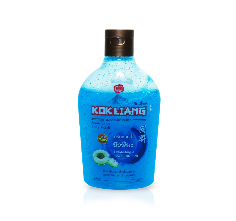 Гель для душа со снежным лотосом Kokliang 220мл / KOKLIANG SNOW LOTUS BODY WASH 220 ml