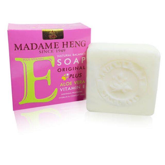 Madame HengE Мыло с алоэ вера и витамином E 150 г / Madame Heng E Aloe Vera Vitamin E Soap 150g