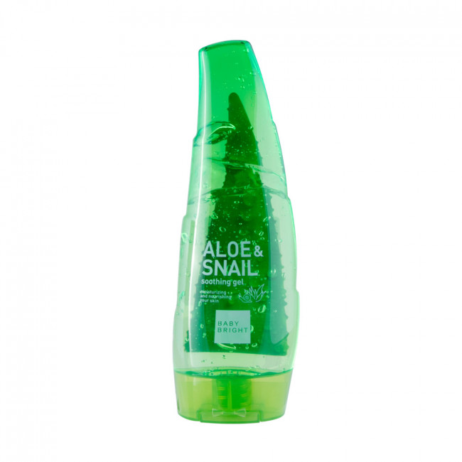 Baby Bright Успокаивающий гель с алоэ и улиткой 250 мл / Baby Bright Aloe & Snail Soothing Gel 250ml