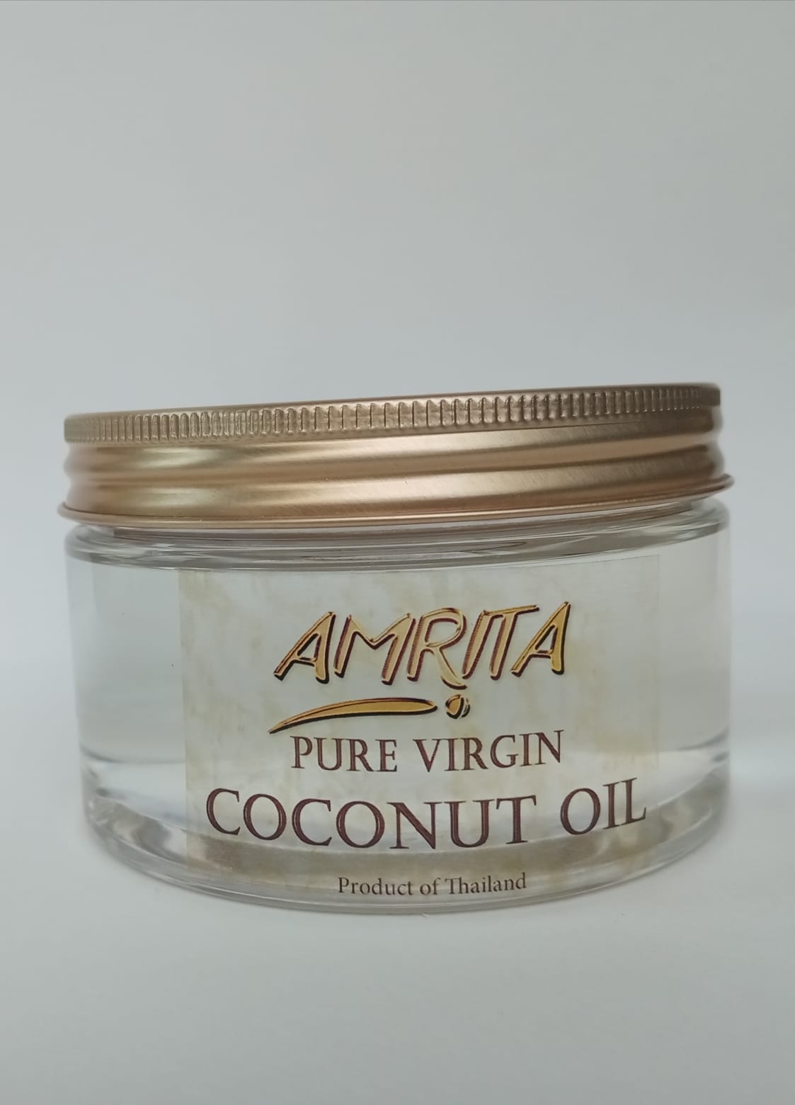 Натуральное кокосовое масло Amrita 200 мл / Amrita Virgin coconut oil 200 ml