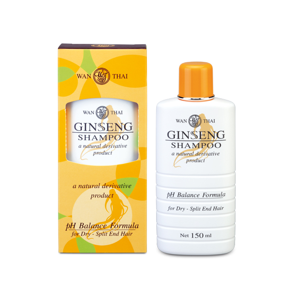 Шампунь с женьшенем для сухих волос 150мл / Wanthai Ginseng Shampoo 150ml