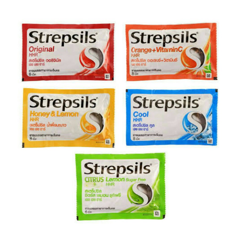 Пастилки Стрепсила снимают боль в горле и снимают вкус. / Strepsils Assorted Flavors