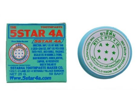 5 Star 5A Отбеливающая зубная паста 25 гр / 5 Star 5A Withening Toothpaste 25 g