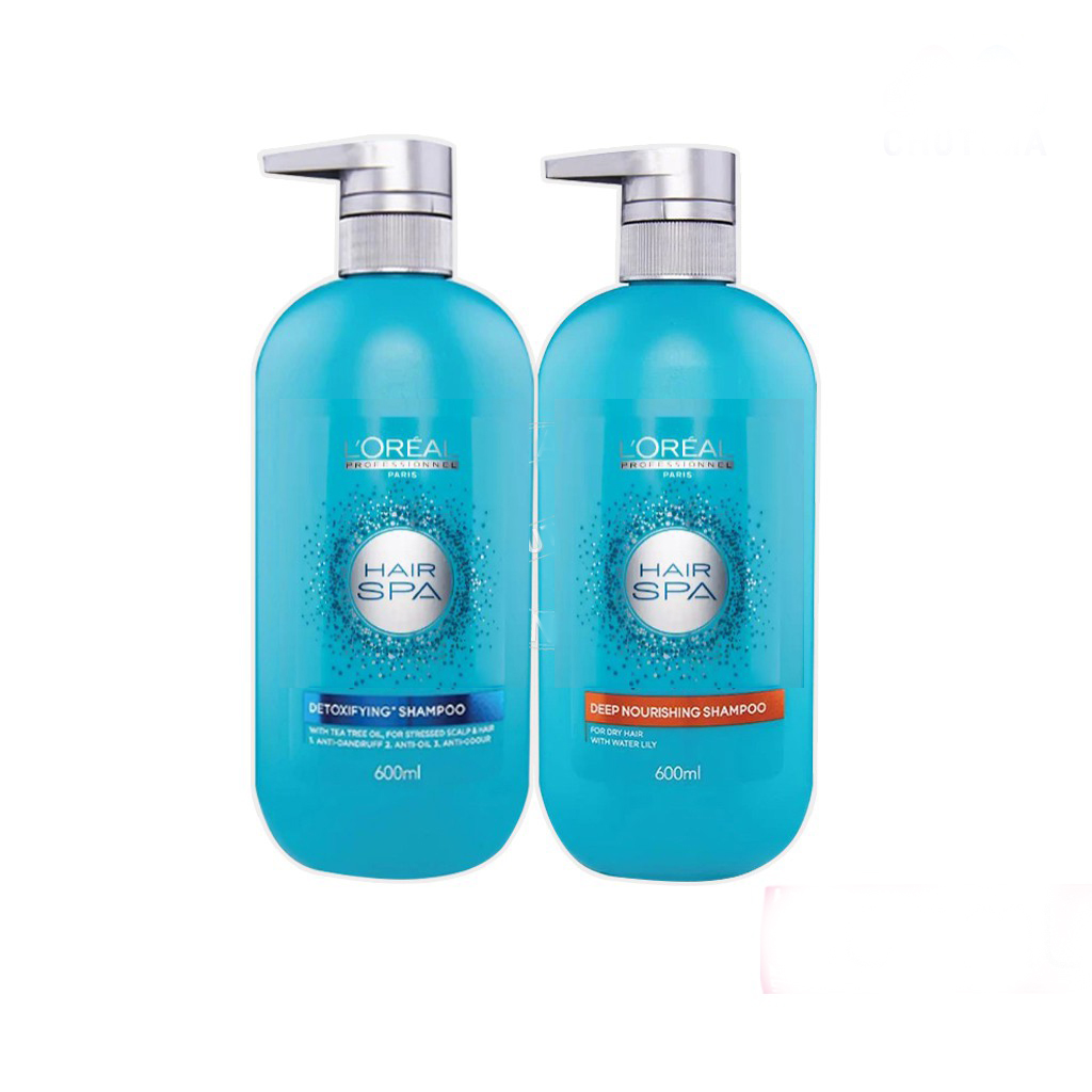 Loreal Существует 2 формулы спа-шампуня для волос. 600ml / Loreal Hair Spa 2 Formula 600ml.