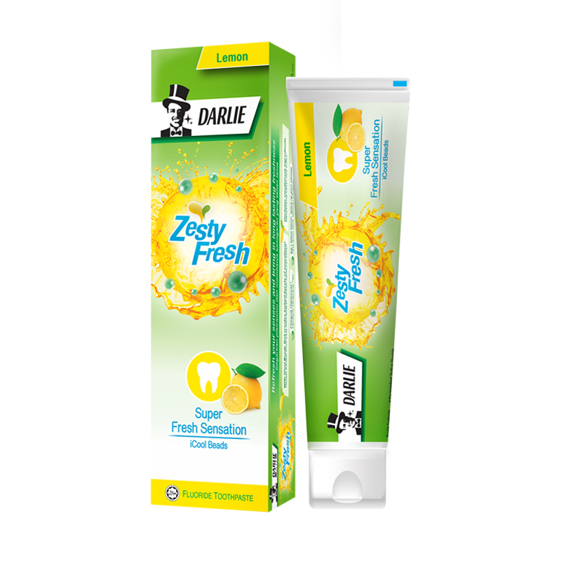 Зубная паста Darlie Zesty Fresh Lemon 120 г / Darlie Zesty Fresh Lemon Toothpaste 120g