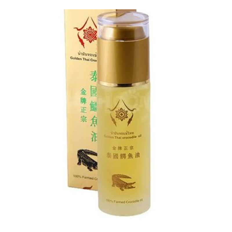 Золотое Крокодиловое масло Golden Thai, 60 мл / Golden Thai Crocodile oil, 60 ml