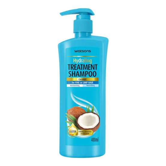 WATSONS Шампунь для волосс с кокосом 400 мл /WATSONS Watsons Hydrating Coconut Treatment Shampoo 400 ml