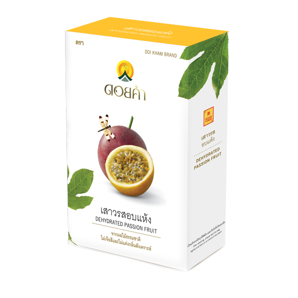 Doi Kham Сушеные маракуйи 100 гр. / Doi Kham Dehydrated Passion Fruit Dried Fruit 100g