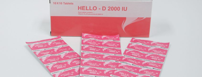 Hello D 2000 МЕ 1010 таблеток / Hello D 2000 IU 1010 Tablets