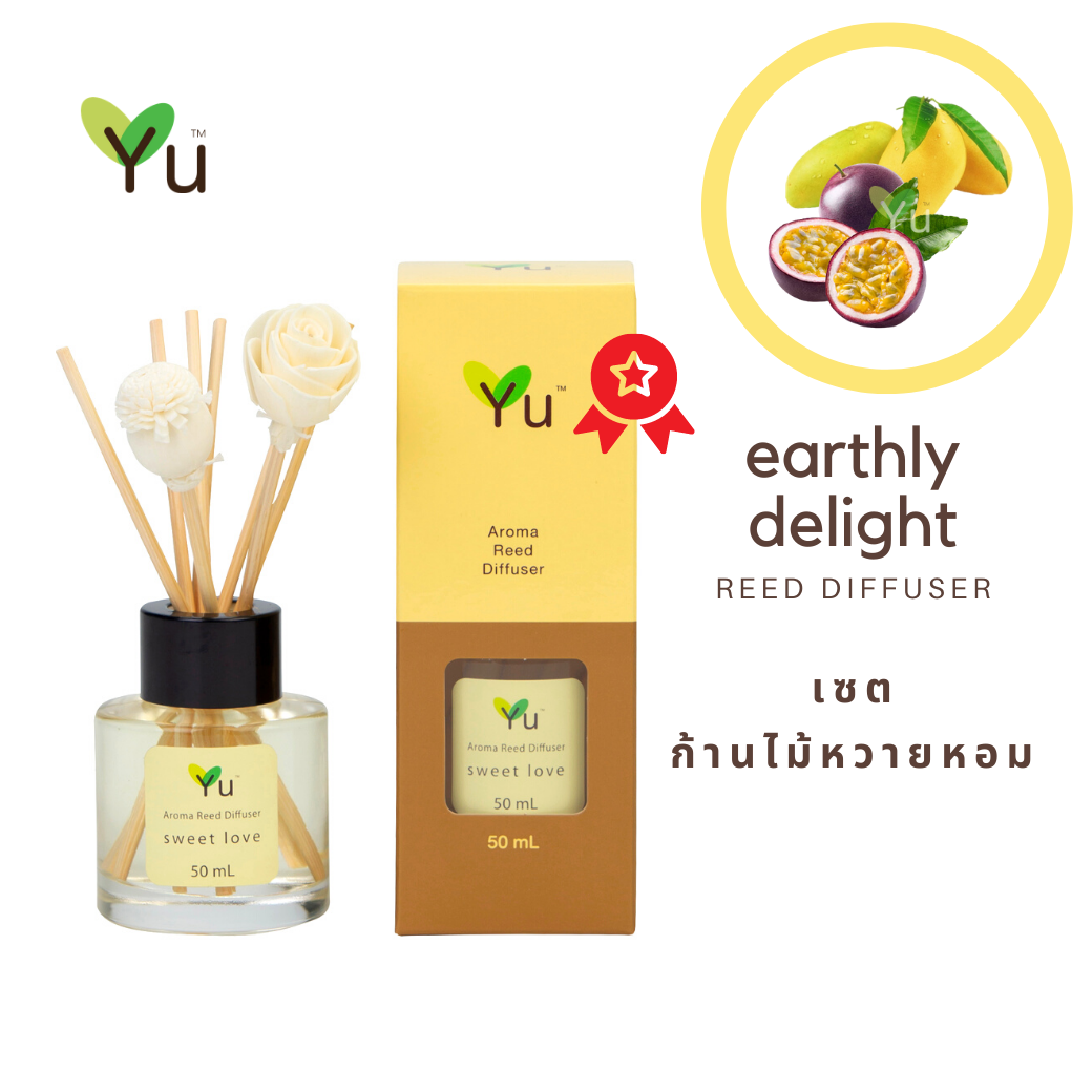 Диффузор с ароматом earthly 50 мл / Reed Diffuser 50 ml Earthly delight