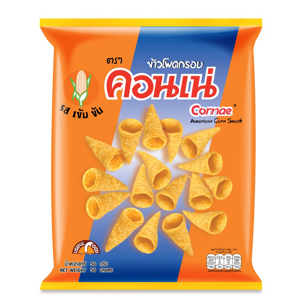 Корневая кукурузная закуска 56 г / Cornae Corn Snack 56g