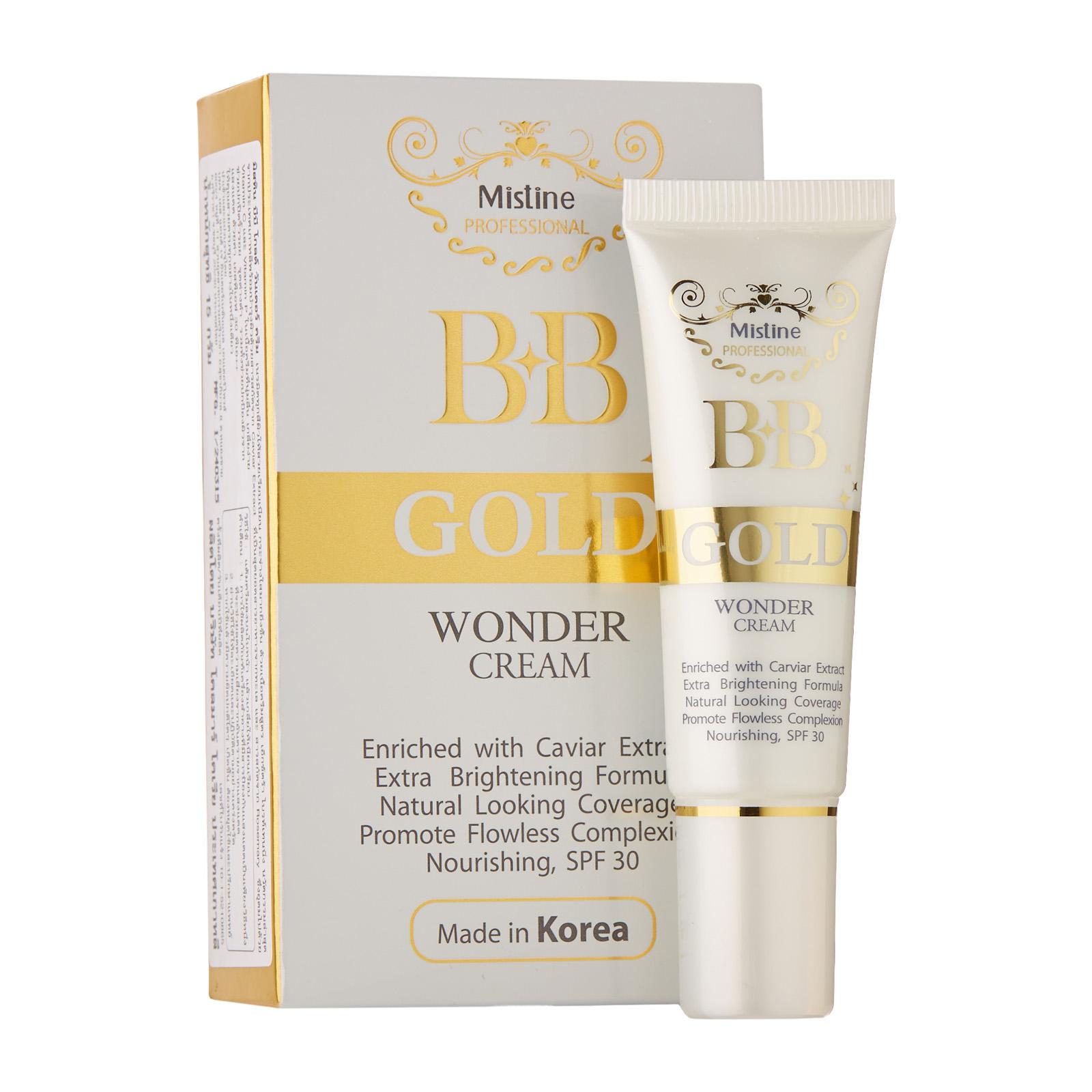 BB Крем с золотом и экстрактом икры SPF 30 PA + + Mistine 15 мл / Mistine Gold Caviar BB Cream SPF 30 PA + + 15 ml