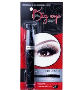 Водостойкая удлиняющая тушь для ресниц Mistine 4 гр / Mistine Pro Long Waterproof Mascara Big Eye 4 g