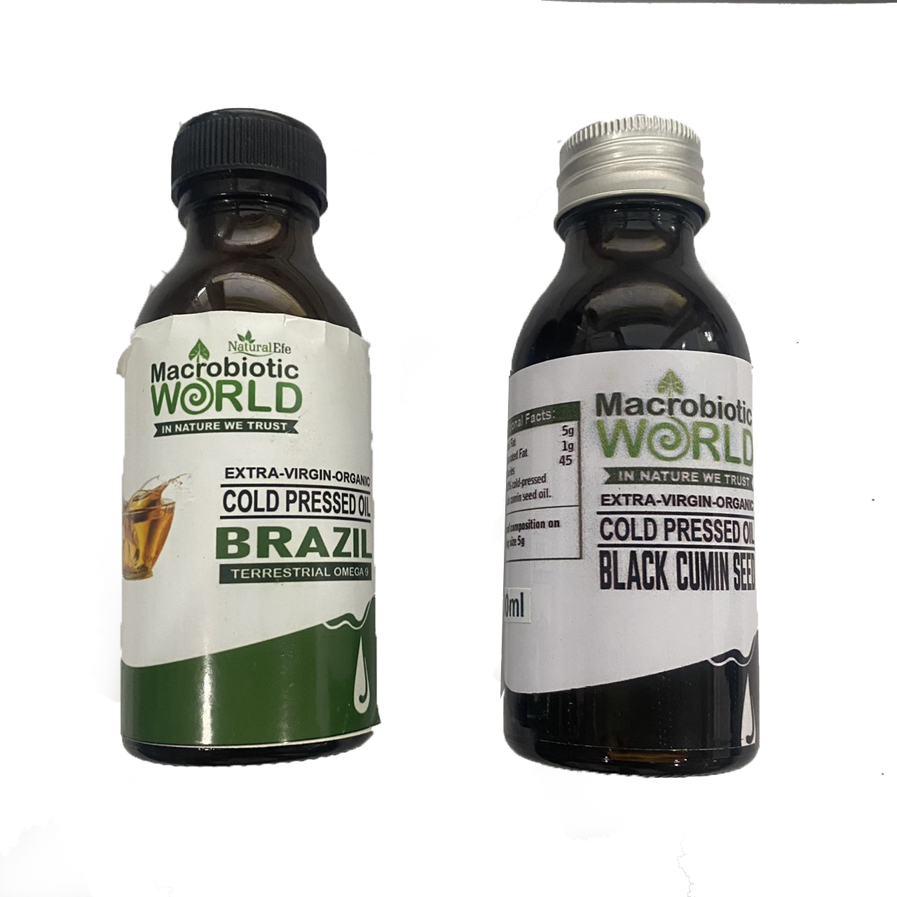 Macrobiotic World Масло холодного отжима 100 мл / Macrobiotic World Cold Pressed Oil 100ml