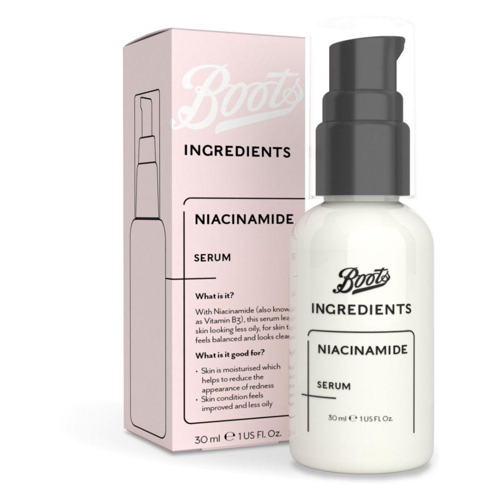 Boots Сыворотка для увлажнения лица 30 мл / Boots Ingredients Niacinamide serum 30ml