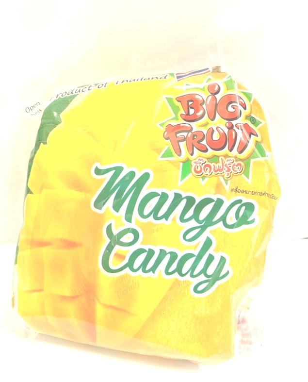 Жевательные конфеты с соком манго Big Fruit 150 грамм / Big Fruit Mango Juice Gummies 150 gr