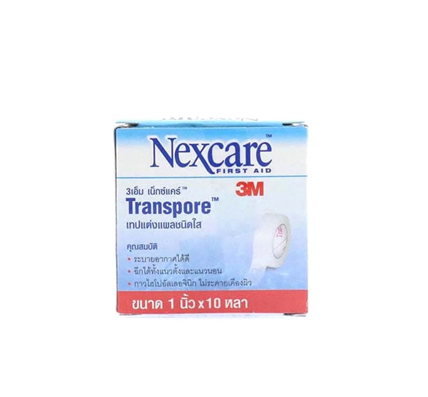 Прозрачная перевязочная лента Nexcare 3M / Nexcare Transpore dressing tape 3M