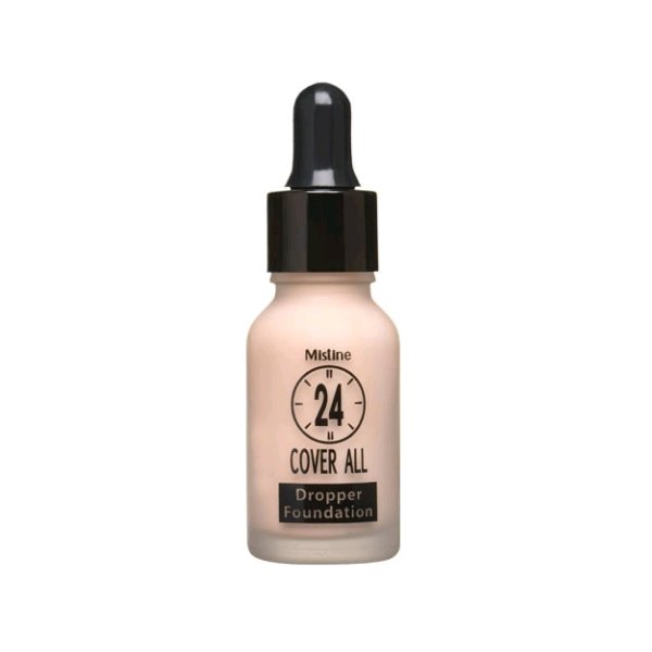 Тональная основа Mistine 24 Cover All Dropper Foundation 13 мл / Mistine 24 Cover All Dropper Foundation 13ml