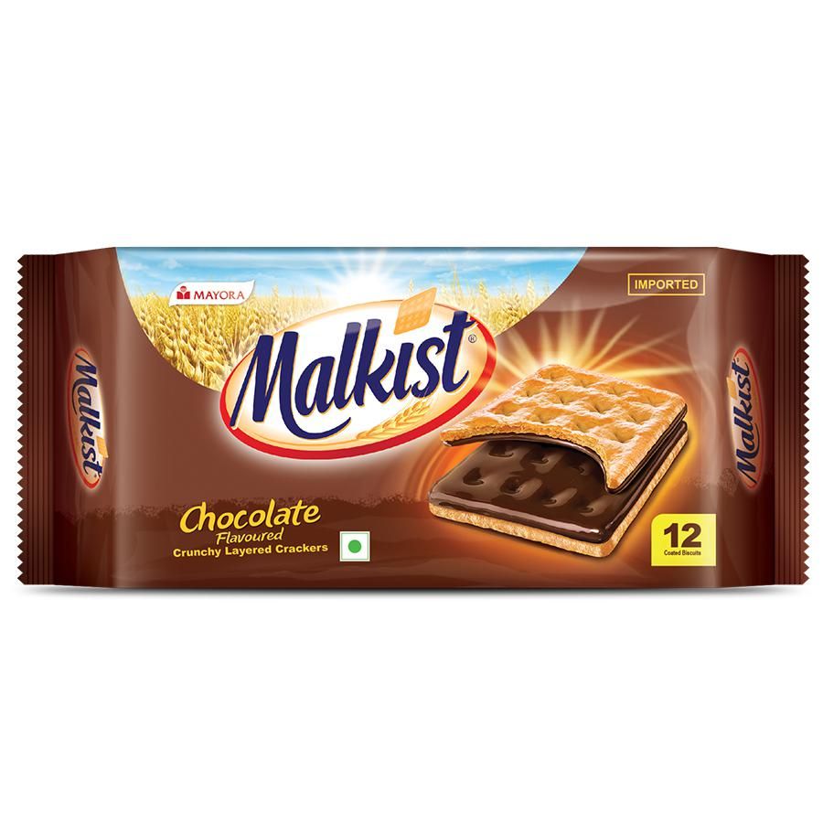 Крекеры Malkist с шоколадной начинкой 42г / Malkist Chocolate Filled Crackers 42g