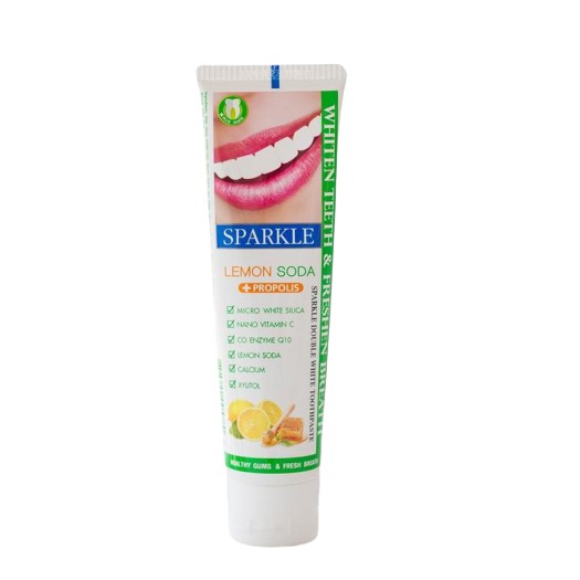 Sparkle Lemon Soda + Зубная паста с прополисом 100гр / Sparkle Lemon Soda +Propolis Toothpaste 100gr