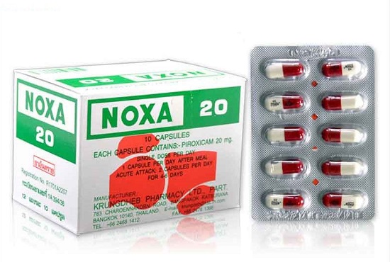 NOXA 20 КАПСУЛЫ ДЛЯ СУСТАВОВ И ПОЗВОНОЧНИКА, 12 блистеров по 10 капсул / NOXA 20 CAPSULES FOR JOINTS AND SPINE, 120 capsules