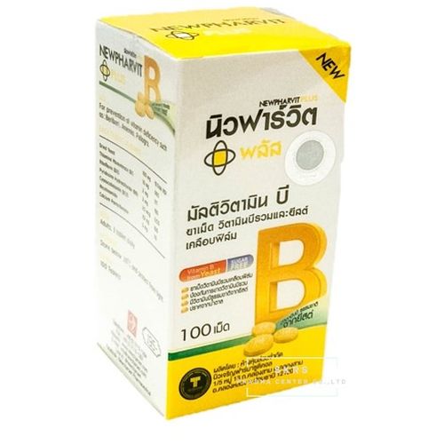 Витамин B 100 табл /Newpharvit plus 100 tabl