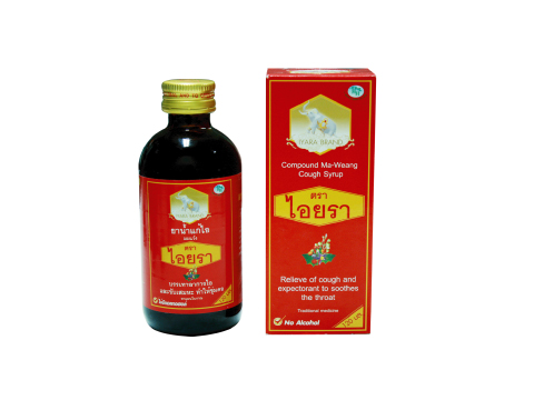 Сироп от кашля Ма Ваеанг Iyara, 60 мл / Compound Ma-Weang Cough Syrup brand Iyara, 60 ml.