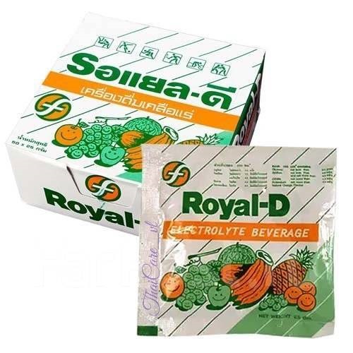 ЭЛЕКТРОЛИТНЫЙ НАПИТОК «ROYAL-D», 25 ГР * 50 шт/ «ROYAL-D» — ELECTROLYTE BEVERAGE, 25g * 50 pcs