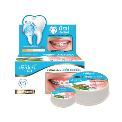 Derrich Original Травяная зубная паста 25г / Derrich Original Herbal Toothpaste 25g