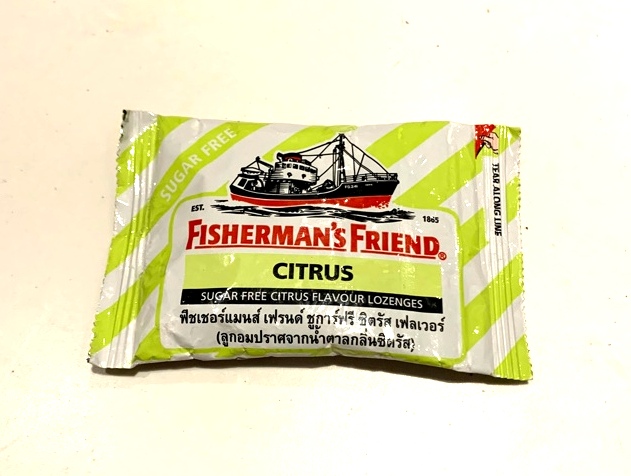 Пастилки с Цитрусовым вкусом Fisherman’s Friend 25 гр / Fisherman’s Friend Pastillen Citrus 25 g ฿40.00