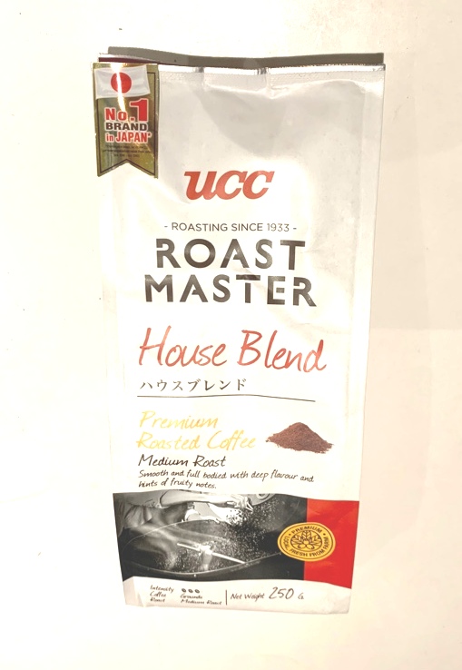 Кофе молотый средней обжарки UCC 250 гр / UCC Roast Master Hause Bland Premium Roaster Coffe Medium Roast 250 g