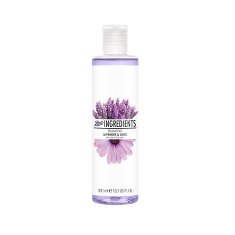 Boots Ingredients Шампунь Лаванда и Сирень 300 мл / Boots Ingredients Shampoo Lavender & Lilac 300 ML