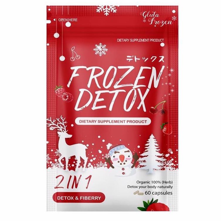 Капсулы Frozen Detox 60 капсул / Frozen Detox capsule 60 capsules