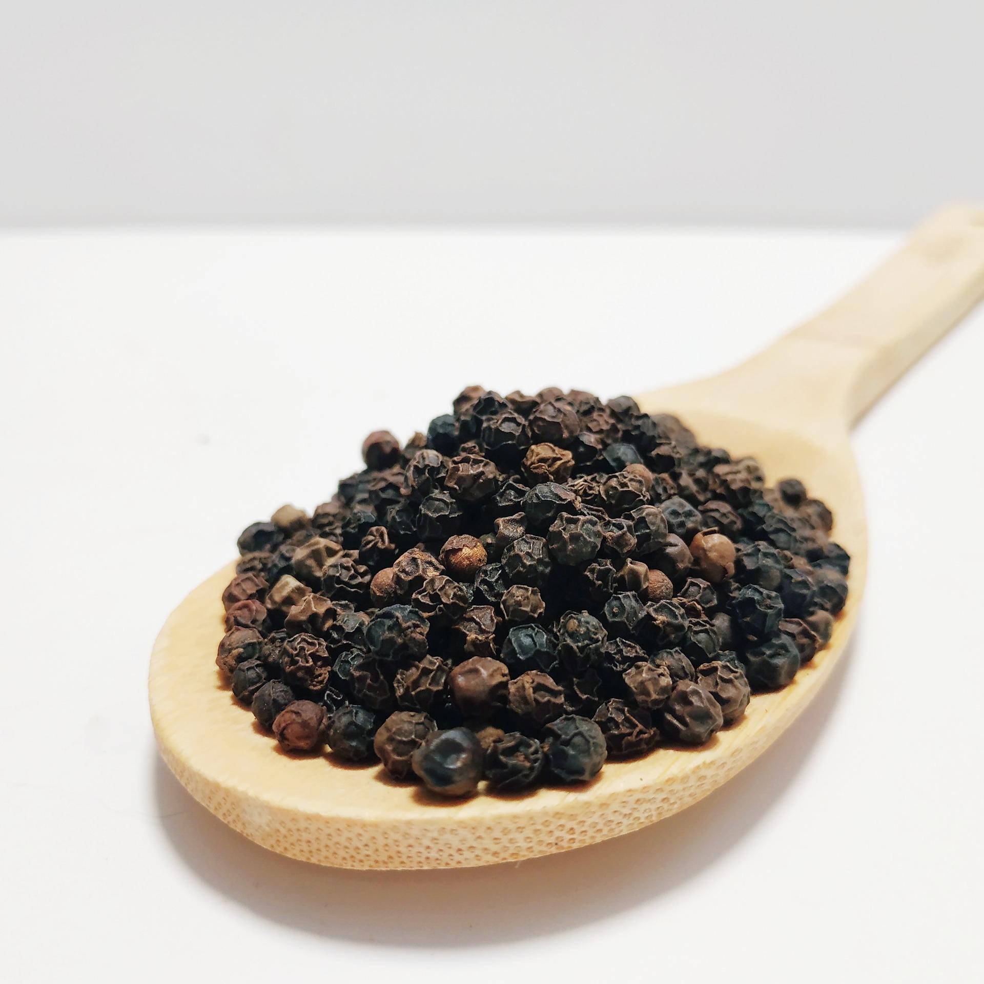 Тайский черный перец горошком, 500 гр / Thai black peppercorns, 500 gr